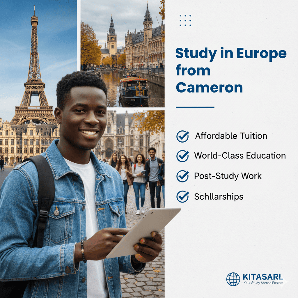 Study in Europe with Kitasarl